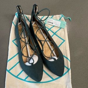 Report Footwear Ballet Lace Up Flats